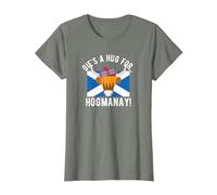 Scottish 'Gies A Hug' Hogmanay New Years Eve Scotland Gift T-Shirt