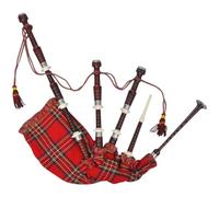 Scottish Great Highland Bagpipe Red Royal Steward Tartan,suit furniture