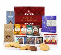 Scottish Hamper Shortbread Biscuits Gift Set by Hattie's Gifts - Luxury Biscuit Selection from Walkers, Reids, Deans & Shortbread House of Edinburgh