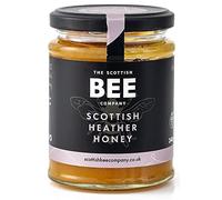 Scottish Heather Honey - 100% Pure & Natural | Rare Harvest (Only 6 Weeks a Year) | Unpasteurised, Hive-Temperature Maintained | Premium Quality, Authentic British Honey, Purity Tested | 340g