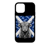 Scottish Heilan Flag Art Thistle Coo Case for iPhone 12 mini