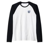 Scottish Heilan Flag Art Thistle Raglan Baseball Tee