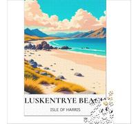 Scottish Highland Beaches jigsaws for adults1000 pieces | indoor fun for wet days and quiet afternoons during the summer holidays at home with the children to enjoy at home38x52cm