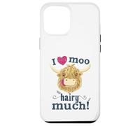 Scottish Highland Cow Loves You Hairy Much Case for iPhone 12 Pro Max