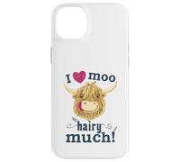 Scottish Highland Cow Loves You Hairy Much Case for iPhone 14 Plus