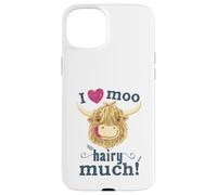 Scottish Highland Cow Loves You Hairy Much Case for iPhone 15 Plus