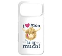 Scottish Highland Cow Loves You Hairy Much Case for iPhone 17 Pro Max