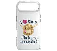 Scottish Highland Cow Loves You Hairy Much Case for iPhone Air