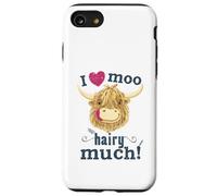 Scottish Highland Cow Loves You Hairy Much Case for iPhone SE (2020) / 7/8