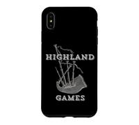 Scottish Highland Games With Bagpipe Design Case for iPhone XS Max