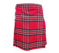 Scottish Highland Kids Tartan Kilt | Traditional Plaid Kilt for Boys | Adjustable Fit for Comfort | Perfect for School Events Festivals & Weddings (Royal Stewart, 1-3 Year)