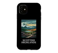 Scottish Highlands Landscape Castle Heather Mountain Design Case for iPhone 11