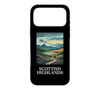 Scottish Highlands Landscape Castle Heather Mountain Design Case for iPhone 17 Pro Max
