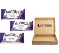 Scottish Homemade Tablets All in One, Rich Butter Tablet, Luxury Fudge, Irish Cream Tablet, Salted Caramel Tablet, Chelsea whoopers, Traditional Macaroon (3x120g, Iron Brew)