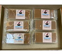Scottish Homemade Tablets All in One, Rich Butter Tablet, Luxury Fudge, Irish Cream Tablet, Salted Caramel Tablet, Chelsea whoopers, Traditional Macaroon (Salted Caramel, 6x120g)