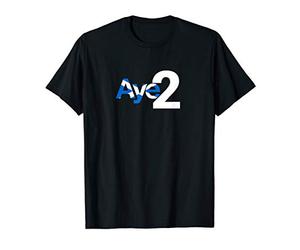 Scottish Independence T-Shirt: Aye2 for IndyRef2