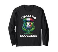 Scottish Italian Scotland Ancestry Heritage Italy Thistle Long Sleeve T-Shirt