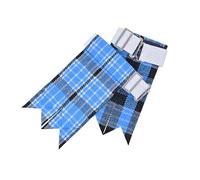 Scottish Kilt Hose Socks Flashes in Various Tartans/Acrylic Wool Tartan Flashers (UK, Alpha, One Size, Clark Ancient)