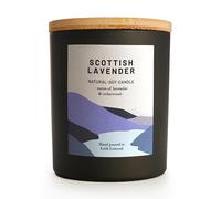 Scottish Lavender - Organic & Vegan, Luxury Scented Candles. Hand Poured in Loch Lomond, Scotland (+8 Scent Options) 450g