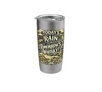 Scottish Life Wisdom About Rain and Whisky Stainless Steel Insulated Tumbler