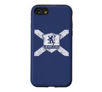 Scottish Lion Flag Saltire Shield Love Scotland distressed Case for iPhone SE (2020) / 7/8