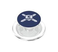 Scottish Lion Flag Saltire Shield Love Scotland distressed PopSockets PopGrip for MagSafe