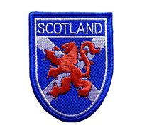 Scottish / Lion Rampant Embroidered Sew On / Iron on Patch / Badge New Scotland