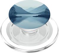 Scottish Loch Landscape Vintage Graphic PopSockets PopGrip for MagSafe