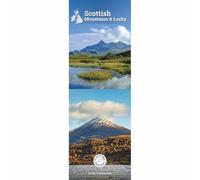 Scottish Mountains & Lochs Slim Calendar 2026