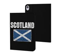 Scottish National Flag Cute Tablet Case Unisex Slim Hard Protective Cover Compatible with iPad 9th/ 8th/ 7th