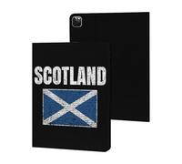 Scottish National Flag Cute Tablet Case Unisex Slim Hard Protective Cover Compatible with iPad 9th/ 8th/ 7th