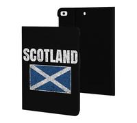 Scottish National Flag Cute Tablet Case Unisex Slim Hard Protective Cover Compatible with iPad 9th/ 8th/ 7th