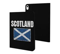 Scottish National Flag Cute Tablet Case Unisex Slim Hard Protective Cover Compatible with iPad 9th/ 8th/ 7th