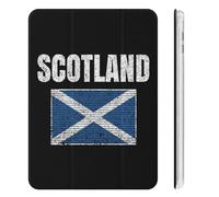 Scottish National Flag Cute Tablet Case with Pencil Holder Unisex Slim Hard Protective Cover Compatible with iPad Mini 4/5/6