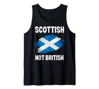 Scottish Not British Scotland Referendum Support Vote Tank Top