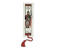 Scottish Piper Bookmark - Cross Stitch Kit