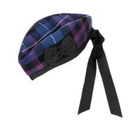 SCOTTISH PRIDE OF SCOTLAND TARTAN GLENGARRY HAT (Size: 64 cm)