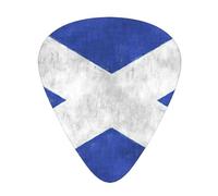 Scottish Print Guitar Picks,12 Pack Guitar Plectrums Thin, For Bass Electric Acoustic Guitars Ukulele
