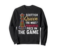 Scottish Queen The Most Powerful Piece In The Game Sweatshirt