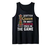 Scottish Queen The Most Powerful Piece in The Game Tank Top
