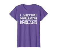 Scottish Rugby I Support Scotland & Whoever Plays England T-Shirt
