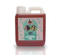 Scottish Salmon Oil for dogs 100% Natural Omega 3 Supplement Fresh Pet (1L Jerry)