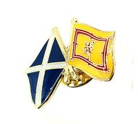 Scottish Saltare & Royal Banner of Scotland Lion Metal Enamel Country Flags Pin Badge