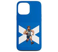 Scottish Saltire and Rugby Runner Case for iPhone 13 Pro Max