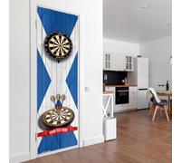 Scottish Saltire Flag Scotland Personalised Darts Wall/Door Banner - 193cm x 68cm