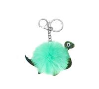 Scottish Saltire Multi Keyring Keychain Scotland Bag Charm (Nessie Pom Pom)