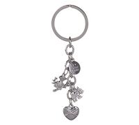 Scottish Saltire Multi Keyring Keychain Scotland Bag Charm (Scottish Multi Charm)