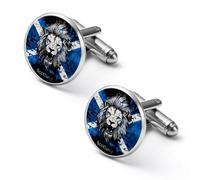 Scottish Scotland Lion Flag Funny Cufflinks Fashion Men Cuff Links Shirt Accessories for Business Wedding