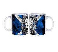 Scottish Scotland Lion Flag Novelty Coffee Mug with Handle Ceramic Tea Cup Mugs for Home Office 11 Oz