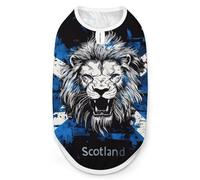Scottish Scotland Lion Flag Print Dog Vest Pet Costume Tank Top XL